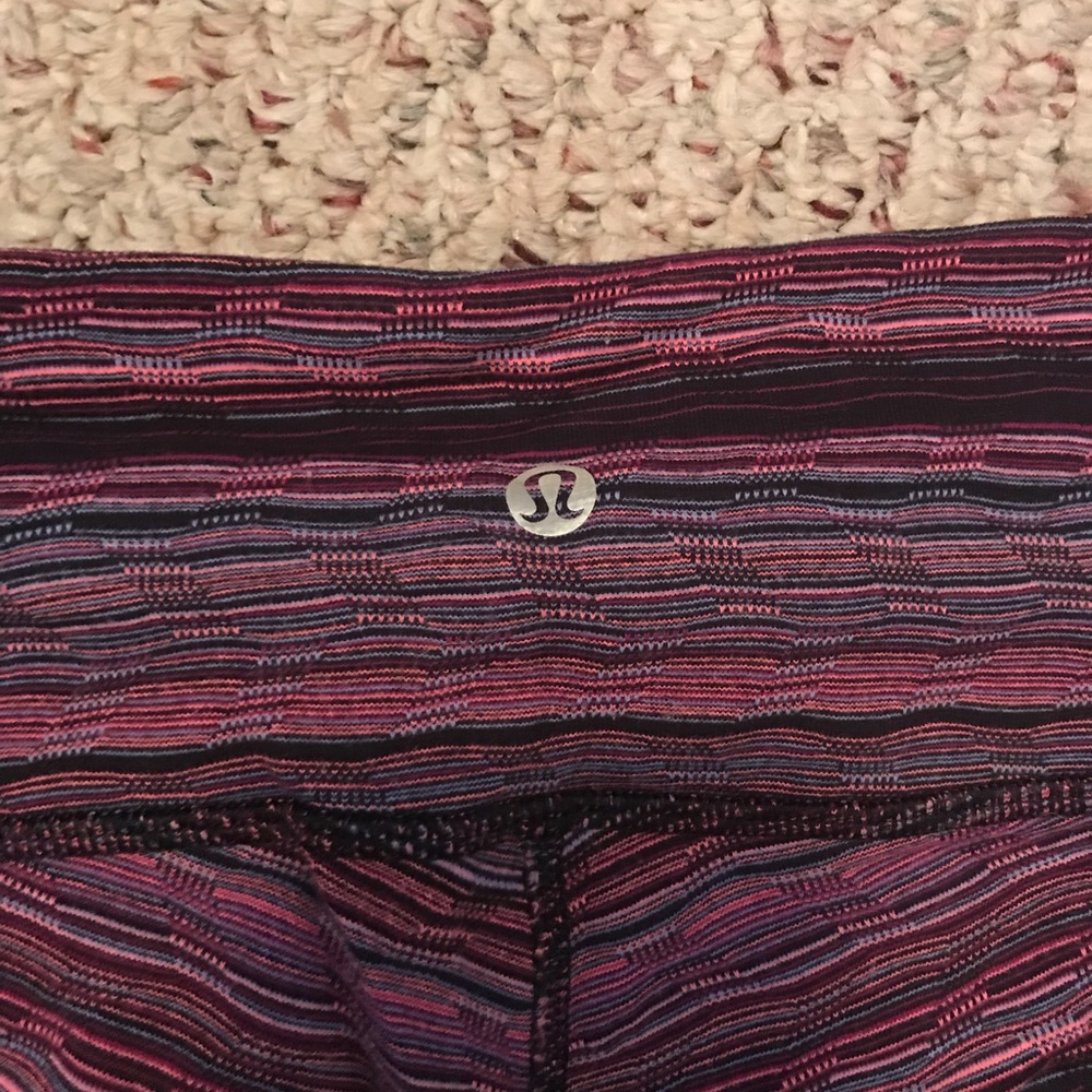 Lululemon cropped leggings